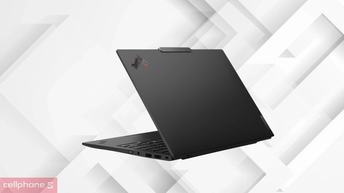 Thiết kế bên ngoài của laptop Lenovo Thinkpad X1 Carbon Gen 13 Aura Edition 21NX003AVN