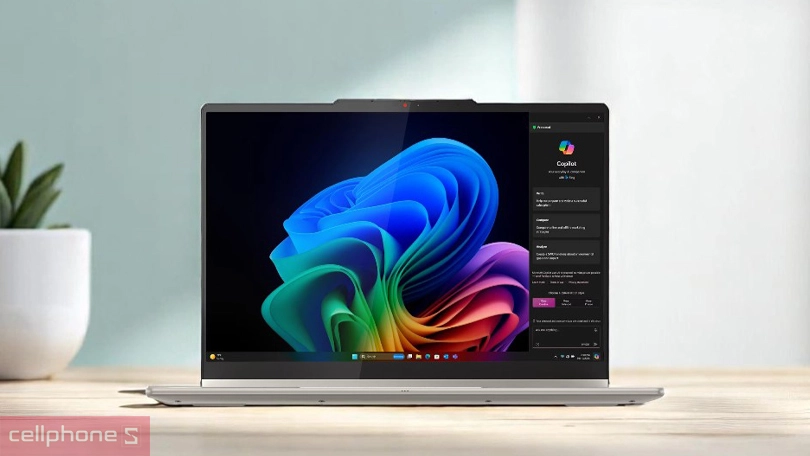 Hiệu năng xử lý AI của laptop Lenovo Yoga 7 2-in-1 14ILL10 83JQ0093VN