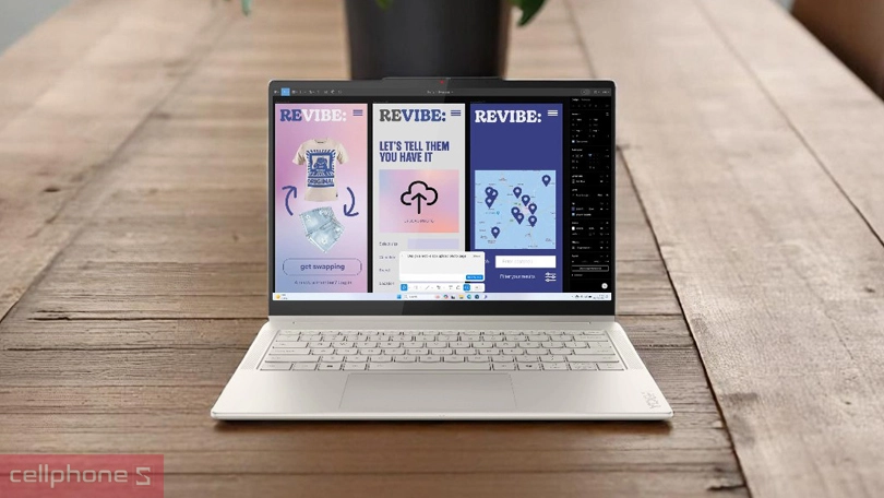 Bộ nhớ RAM và ổ cứng của laptop Lenovo Yoga 7 2-in-1 14ILL10 83JQ0093VN