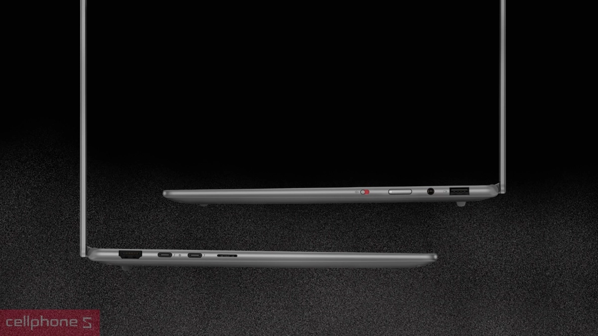 Thời lượng pin, hệ thống cổng kết nối của laptop Lenovo Yoga Slim 7 14ILL10 83JX0036VN