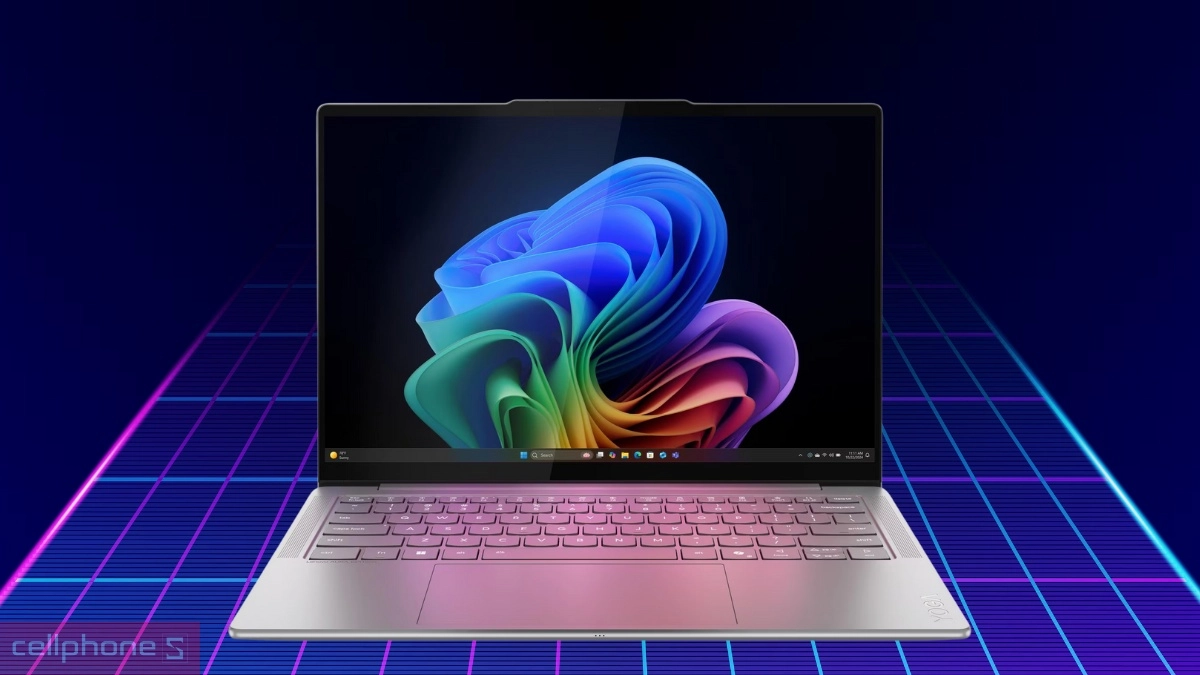 Màn hình, chất lượng hiển thị của laptop Lenovo Yoga Slim 7 14ILL10 83JX0036VN