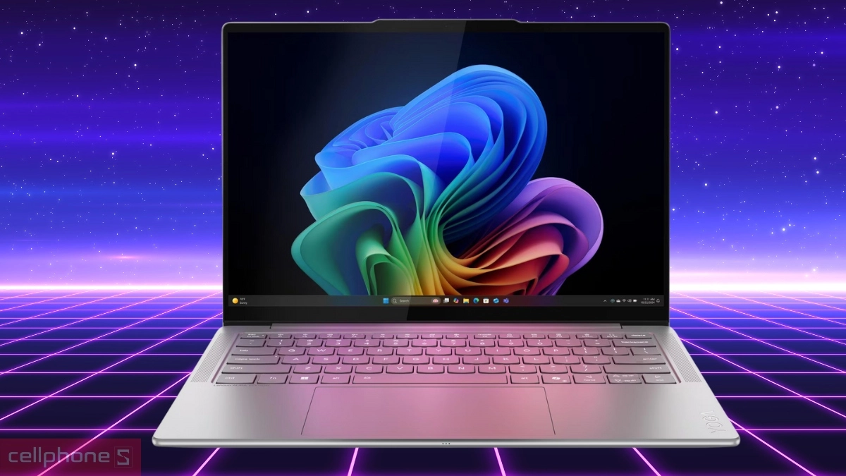 Màn hình, chất lượng hiển thị của laptop Lenovo Yoga Slim 7 14ILL10 83JX0086VN