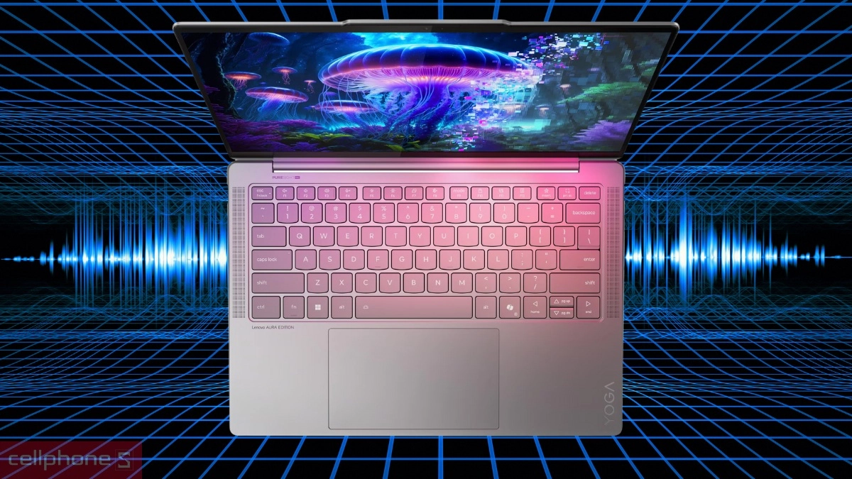 Màn hình, chất lượng hiển thị của laptop Lenovo Yoga Slim 7 14ILL10 83JX0086VN