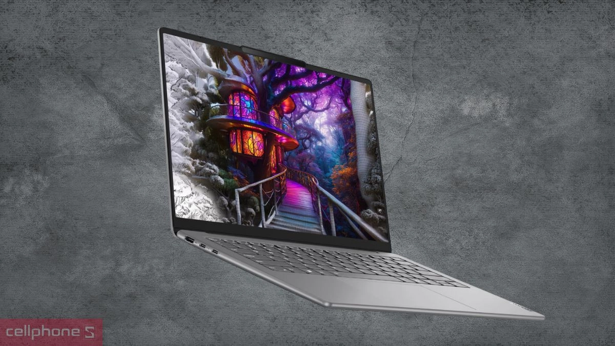 Màn hình, chất lượng hiển thị của laptop Lenovo Yoga Slim 7 14IMH9 83CV00D8VN