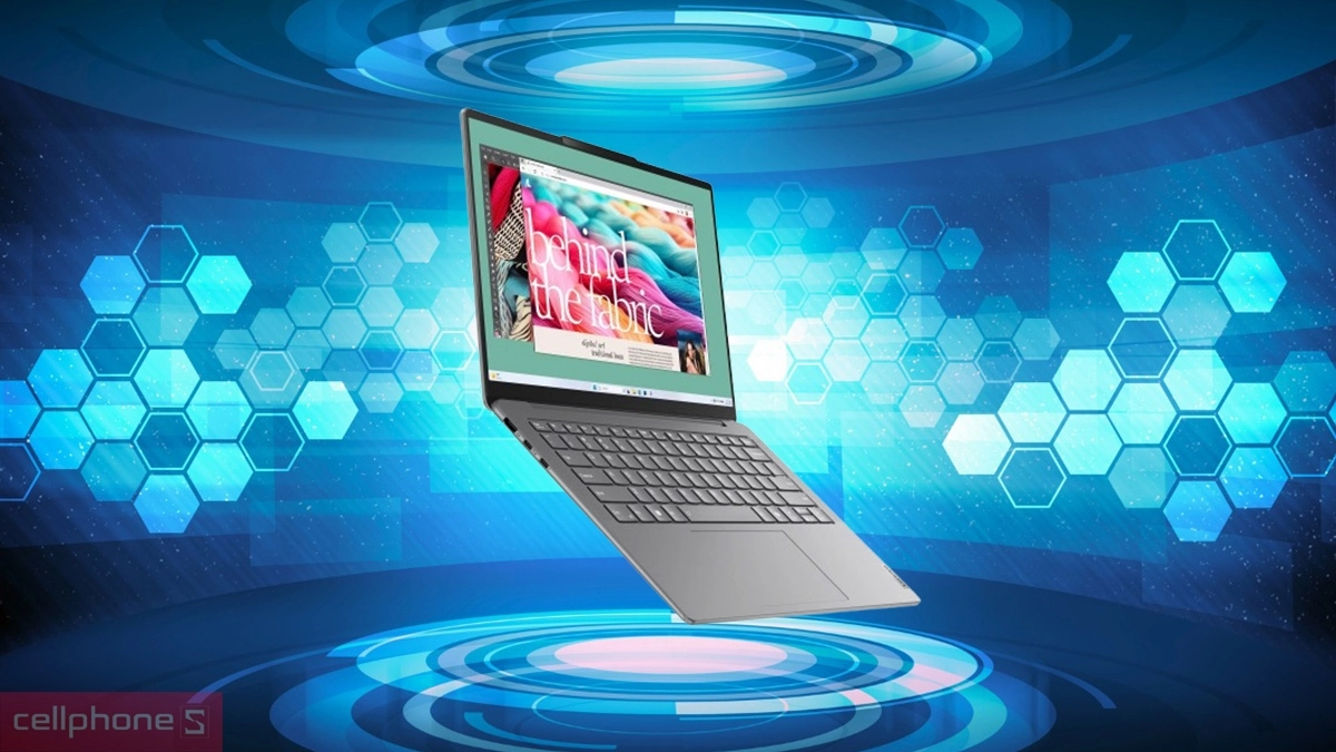 Hiệu suất AI mạnh mẽ của laptop Lenovo Yoga Slim 7 14IMH9 83CV00DKVN