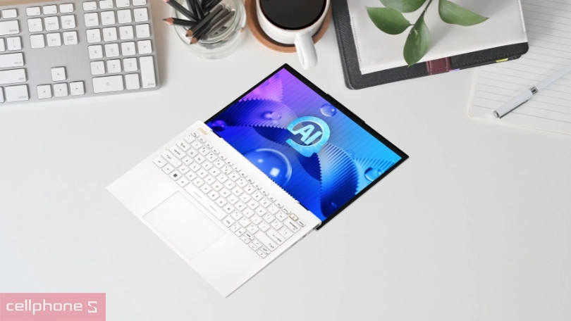 Màn hình và chất lượng hiển thị của laptop MSI Prestige 13 AI EVO A1MG-241VN