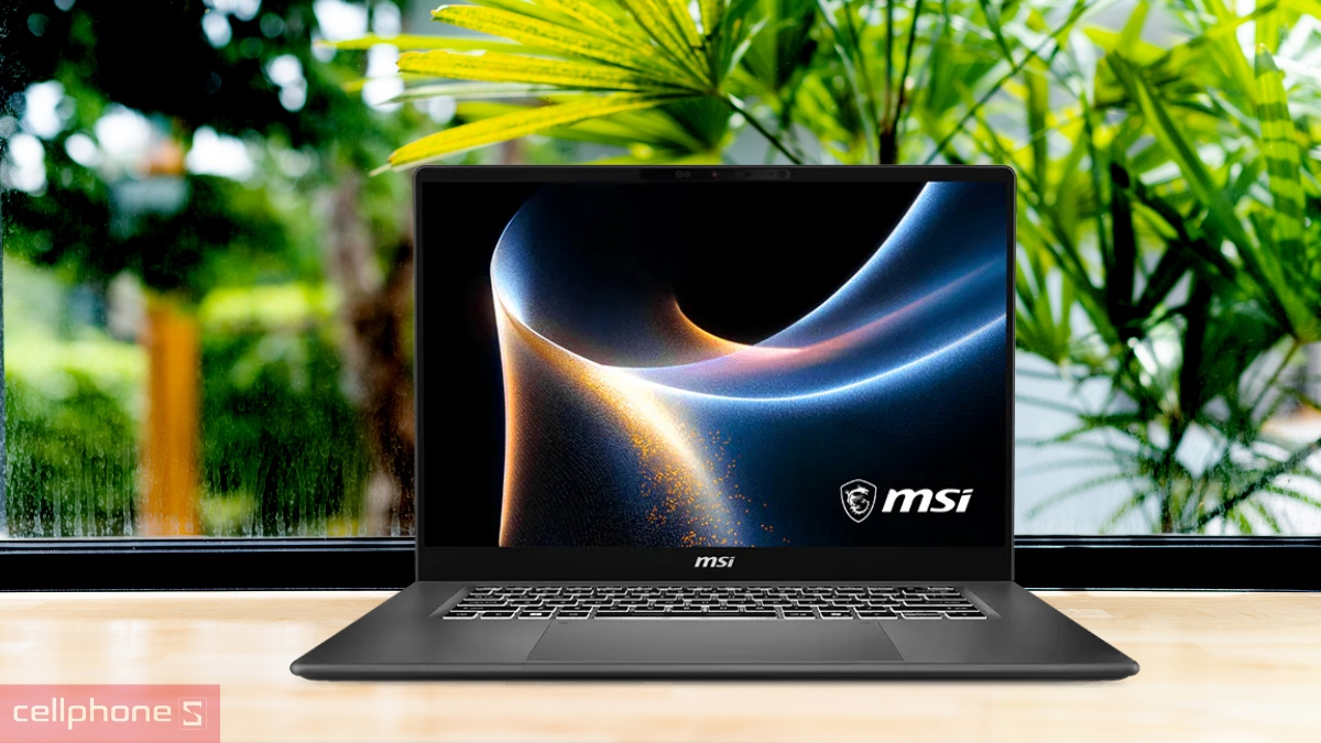 Chất lượng hiển thị rõ nét của laptop MSI Prestige 16 AI+ C3MG-024VN