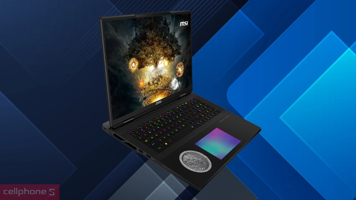 Hiệu suất tính toán, xử lý đồ họa của laptop MSI Titan 18 HX AI Dragon Edition Norse Myth A2XWJG-034VN