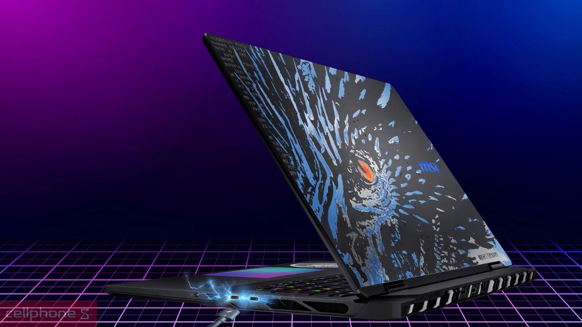 Màn hình và chất lượng hiển thị của laptop MSI Titan 18 HX AI Dragon Edition Norse Myth A2XWJG-034VN