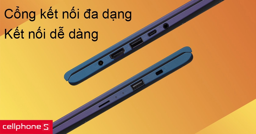 đa dạng cổng kết nối