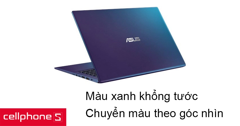 màu xanh khổng tước trẻ trung có khả năng đổi màu theo góc nhìn