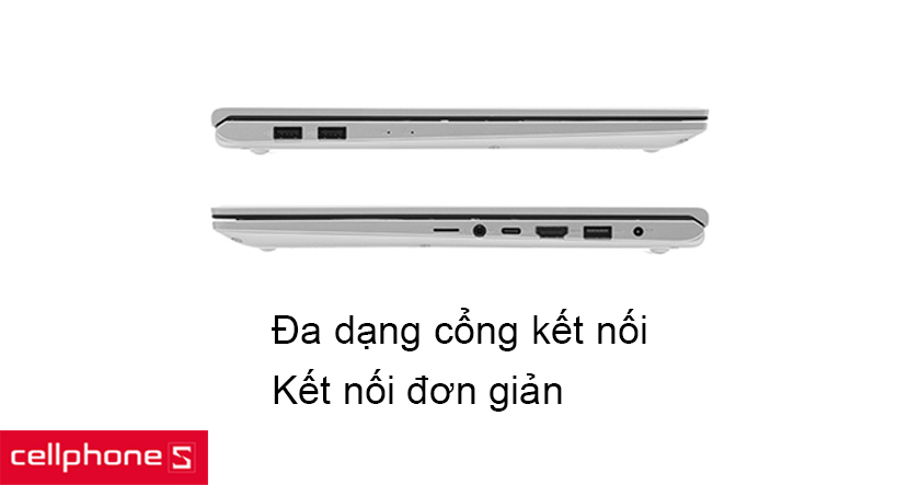 cổng kết nối đa dạng