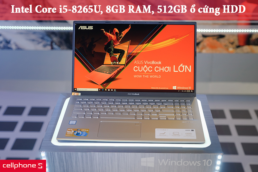Hiệu năng mạnh mẽ chạy trên intel core i5 và card đồ họa rời GeForce MX250