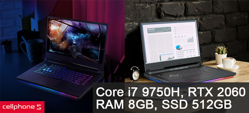 core i7 9750H, card đồ họa cực Geforce RTX 2060