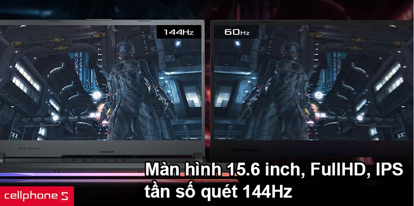Màn hình viền siêu mỏng, kích thước 15.6 inch, độ phân giải FullHD