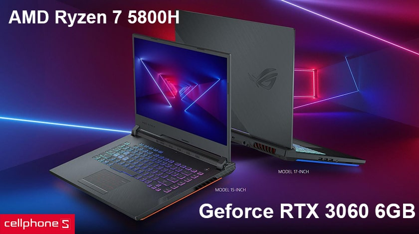 Laptop ASUS Gaming ROG Strix G15 G513QM-HN169T