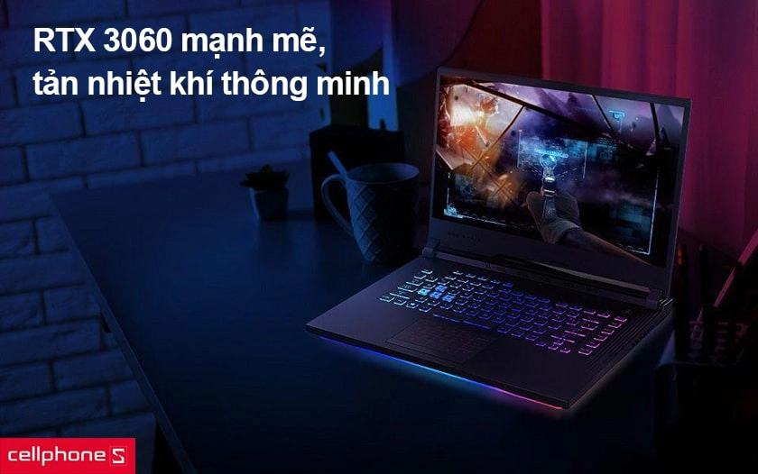 Laptop ASUS Gaming ROG Strix G17 G713QM-HX083T