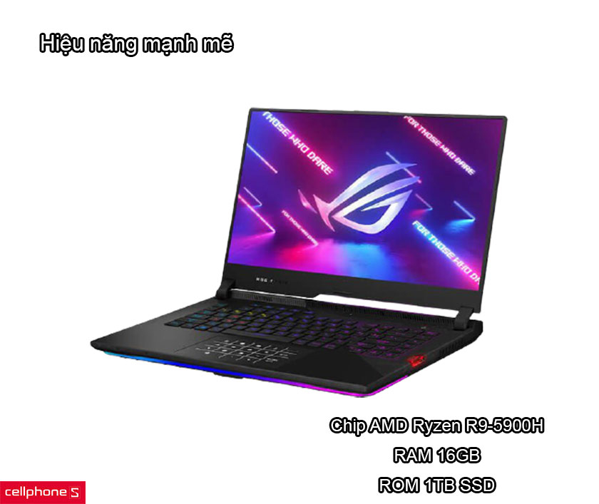 Laptop ASUS Gaming ROG Strix Scar G15 G533QM-HQ074T