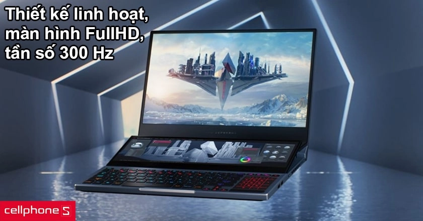 Laptop ASUS Gaming ROG Zephyrus Duo 15 SE GX551QR-HF080T