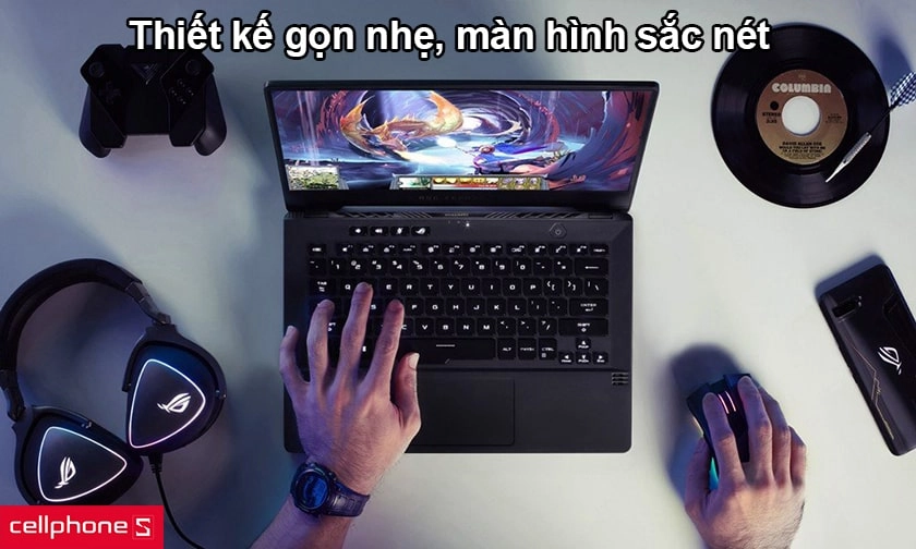 Laptop ASUS Gaming ROG Zephyrus G14 GA401QC-HZ032T 