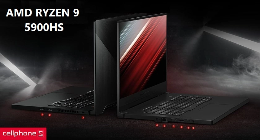 Cấu hình mượt mà với Geforce RTX 3080, tản nhiệt hiệu quả