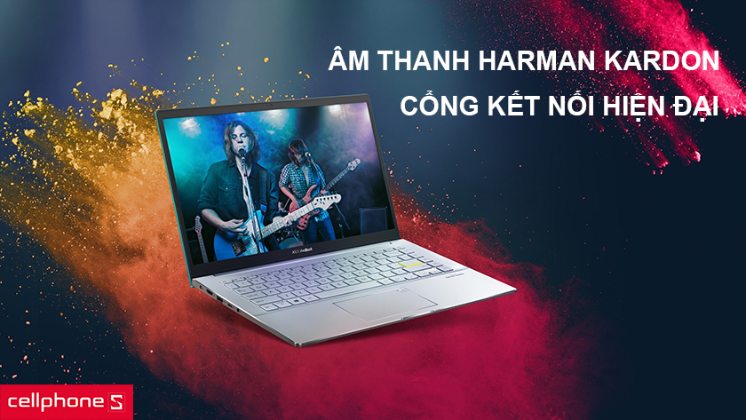 Cổng kết nối hiện đại cùng với âm thanh chứng nhận Harman Kardon