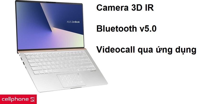 Sở hữu camera 3D IR cùng công nghệ bluetooth v5.0