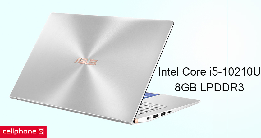 Hiệu năng mạnh mẽ với bộ xử lý Intel Core i5 - 10210U