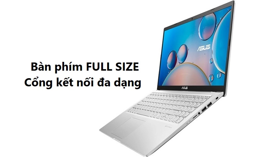 Bàn phím Full-size, khả năng kết nối mạnh mẽ