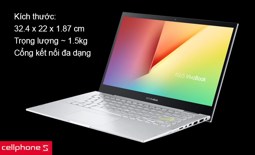 Laptop ASUS VivoBook Flip 14 TP470EA-EC029T