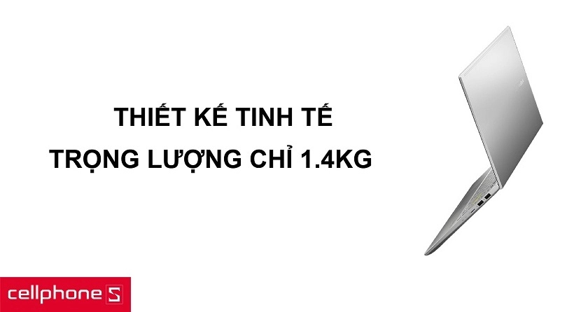 Thiết kế gọn gàng, tinh tế và đầy màu sắc đi kèm với trọng lượng mỏng nhẹ
