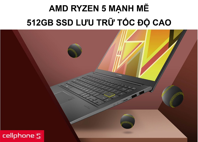 Hiệu năng vượt trội, mượt mà với mọi thao tác và ổ chứa dữ liệu thoải mái