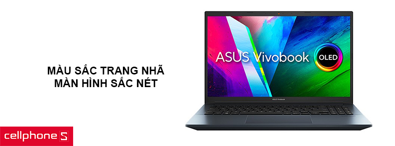 Màu sắc trang nhã, màn hình sắc nét
