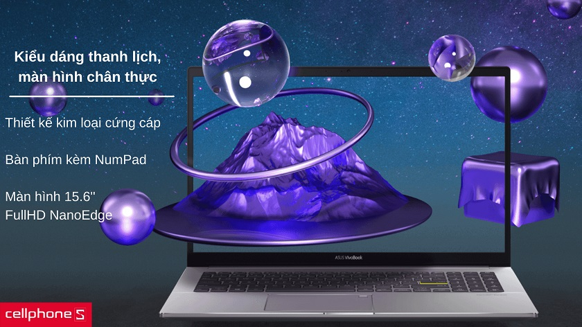 Laptop ASUS VivoBook S533EA BN115T