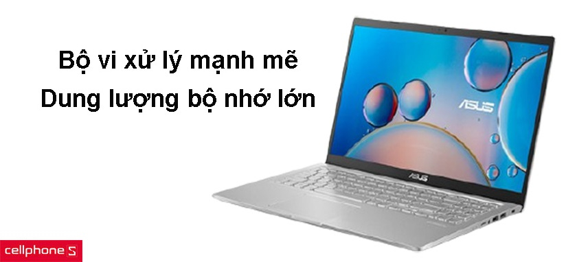 Bộ vi xử lý mạnh mẽ, kết hợp cùng dung lượng RAM và ổ cứng lớn