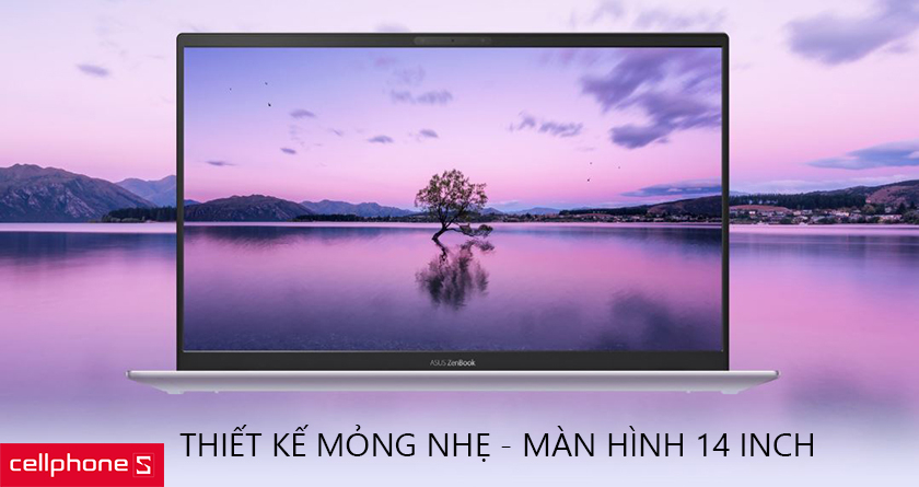 Thiết kế mỏng nhẹ, Numpad với bàn phím cảm ứng