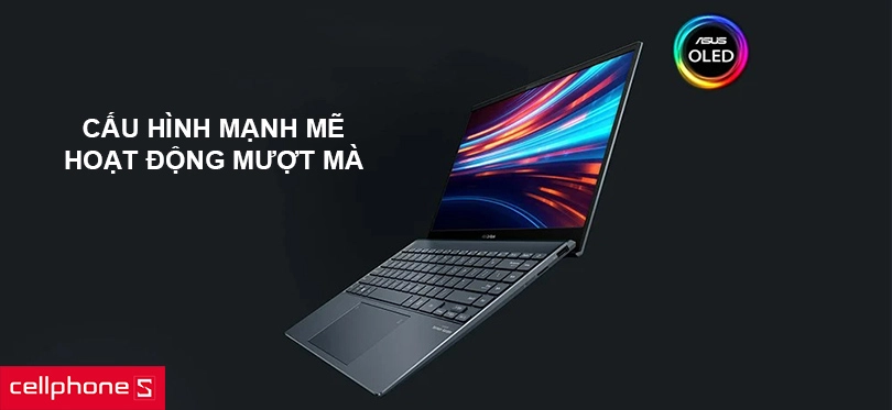 Cấu hình mạnh mẽ, pin hoạt động bền bỉ