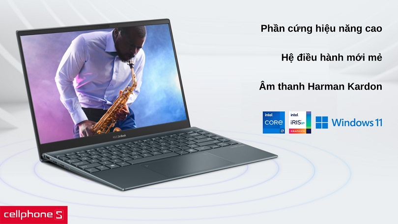 Hiệu năng mới mẻ cao cấp, chất âm tốt và pin dài lâu