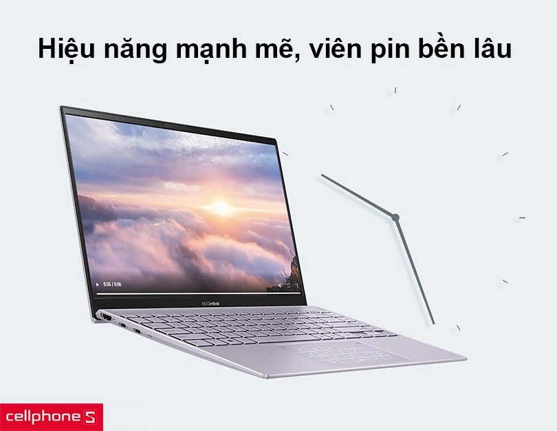 Hiệu năng mạnh mẽ, viên pin bền lâu