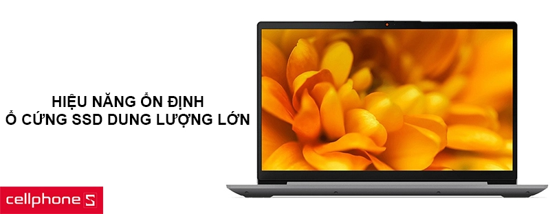 Hiệu năng ổn định với chip Intel thế hệ 11, ổ cứng SSD dung lượng lớn