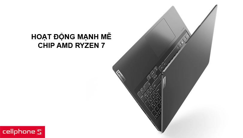 Hoạt động mạnh mẽ với chip AMD Ryzen 7, card đồ họa RTX 3050