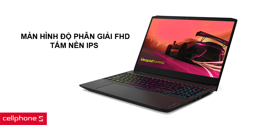 Laptop Lenovo Ideapad Gaming 3 15ACH6 82K201BCVN – Hiệu năng vượt trội, thiết kế mạnh mẽ
