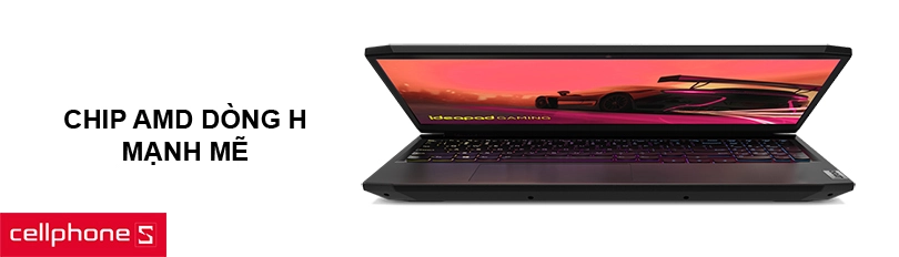 Trải nghiệm tốt nhiều tựa game với chip AMD dòng H mạnh mẽ