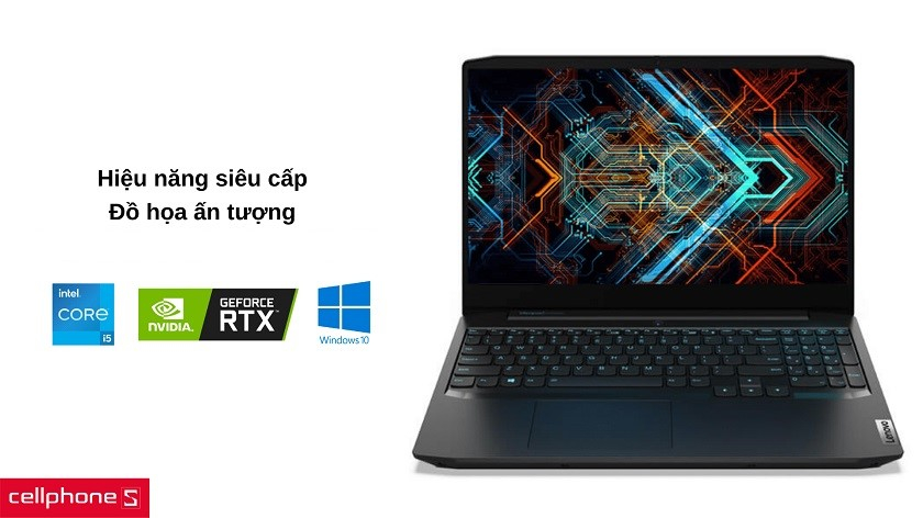 Laptop Lenovo IdeaPad Gaming 3 15IHU6 82K1004YVN 