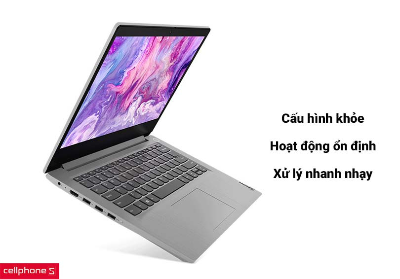 Cấu hình khỏe, hiệu năng hoạt động ổn định, xử lý nhanh nhạy