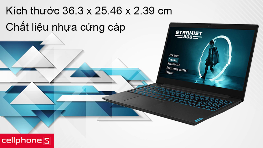Thiết kế cao cấp với chất liệu nhựa cứng cáp có độ bền cao, kích thước nhỏ gọn