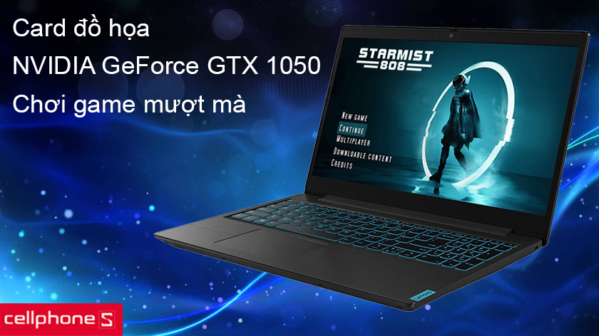 Card đồ họa NVIDIA GeForce GTX 1050 3GB GDDR5 giúp bạn trải nghiệm game mượt mà