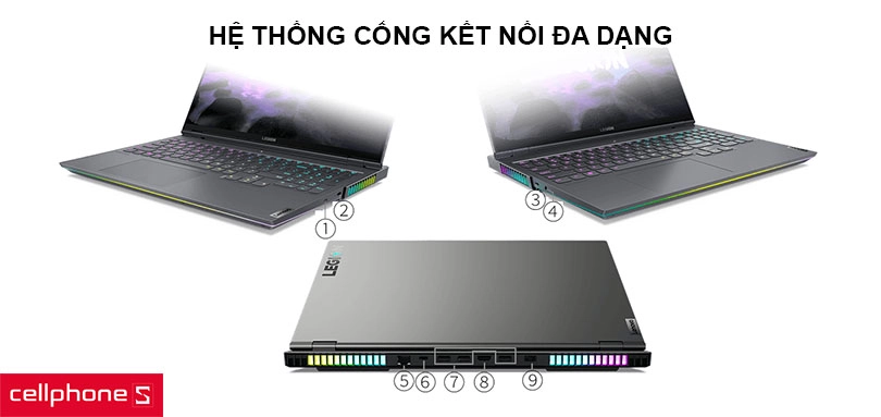 Thiết kế gọn nhẹ cùng màn hình 16 inch WQXGA