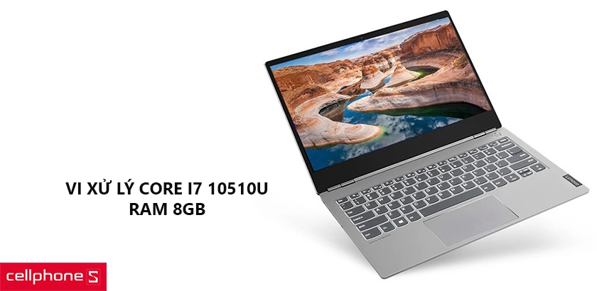 Sức mạnh vượt trội từ bộ vi xử lý Core i7 10510U