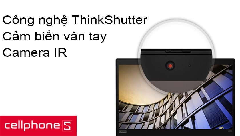 Độ bảo mật cao với cảm biến vân tay, màn hình PrivacyGuard,